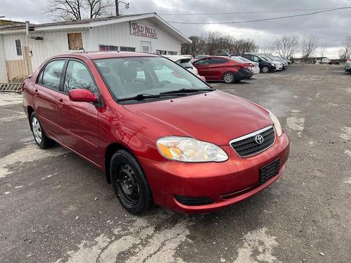 Impulse Red Pearl 2008 Toyota Corolla LE