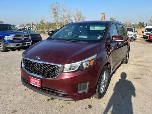 Burgundy 2015 Kia Sedona LX