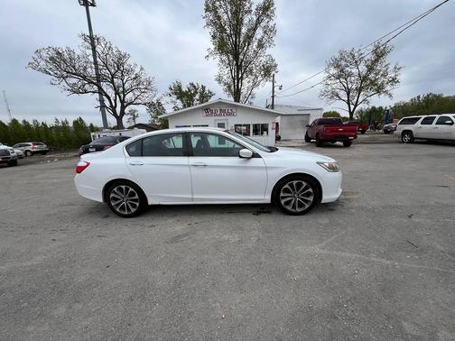 White Orchid Pearl 2014 Honda Accord Sport