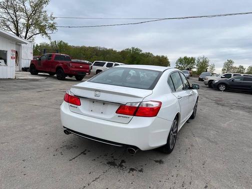 White Orchid Pearl 2014 Honda Accord Sport