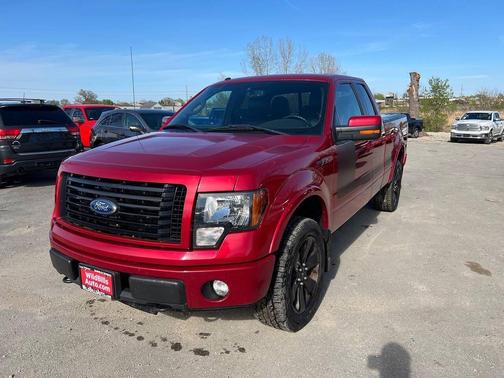 Red 2012 Ford F-150 FX4