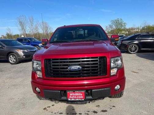 Red 2012 Ford F-150 FX4