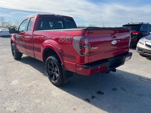 Red 2012 Ford F-150 FX4