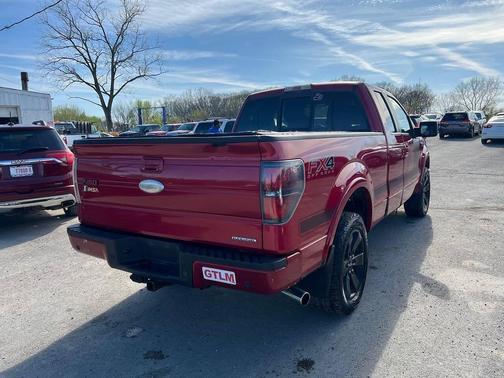 Red 2012 Ford F-150 FX4