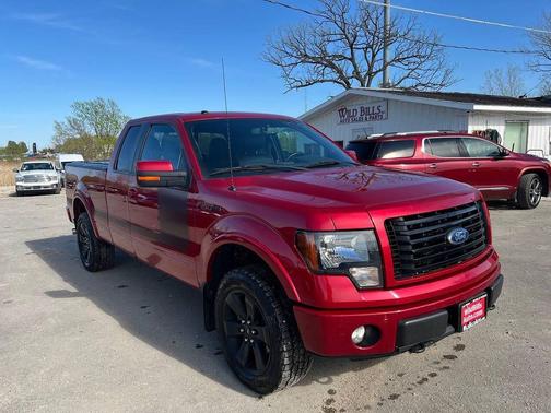 Red 2012 Ford F-150 FX4