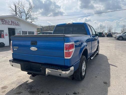 Blue 2011 Ford F-150 XLT
