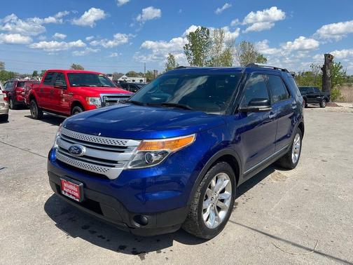 Deep Impact Blue Metallic 2013 Ford Explorer XLT