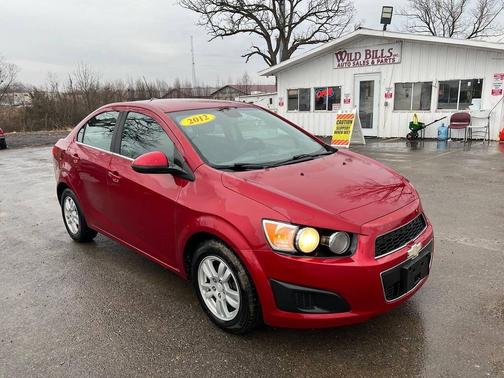 Red 2012 Chevrolet Sonic 2LT