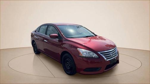 Red Brick 2013 Nissan Sentra SV