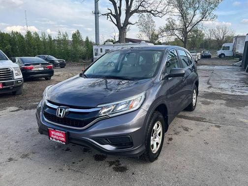 Gray 2015 Honda CR-V LX
