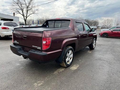 Burgundy 2009 Honda Ridgeline RTL