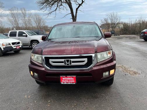 Burgundy 2009 Honda Ridgeline RTL