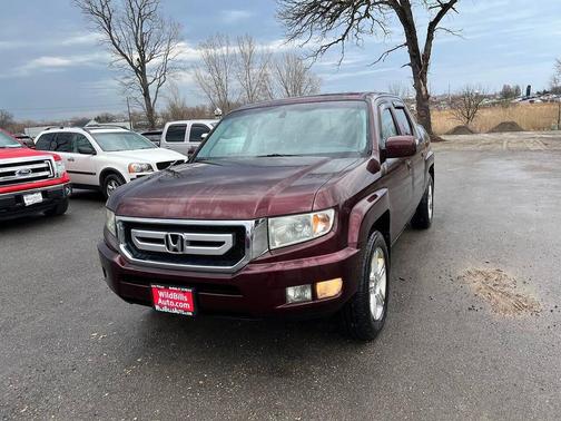 Burgundy 2009 Honda Ridgeline RTL
