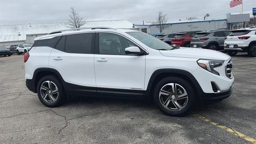 Summit White 2021 GMC Terrain SLT