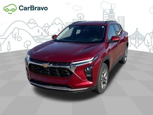 Crimson Metallic 2024 Chevrolet Trax LT
