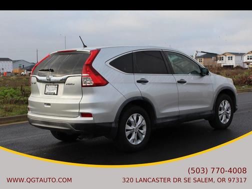 Alabaster Silver Metallic 2015 Honda CR-V LX