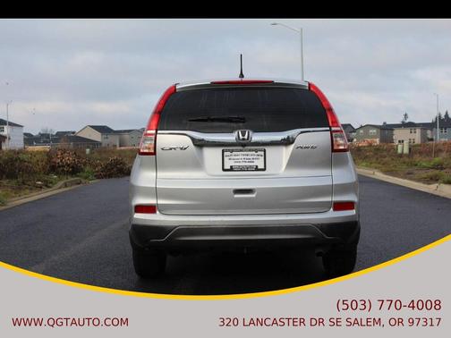 Alabaster Silver Metallic 2015 Honda CR-V LX