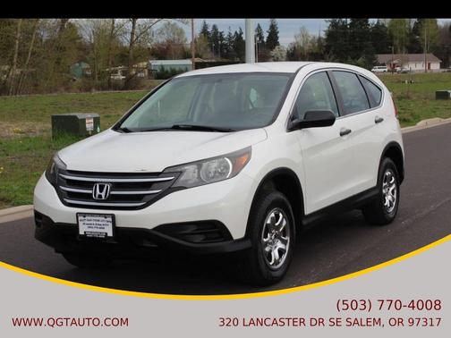 White Diamond Pearl 2014 Honda CR-V LX
