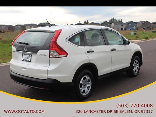 White Diamond Pearl 2014 Honda CR-V LX