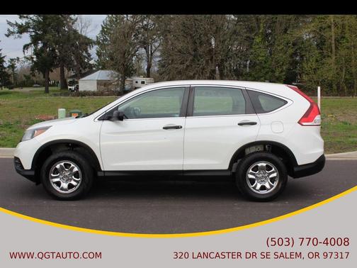 White Diamond Pearl 2014 Honda CR-V LX