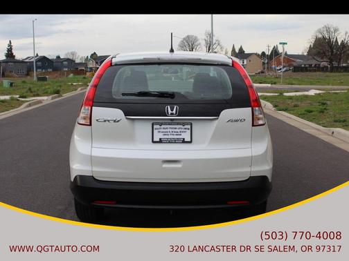 White Diamond Pearl 2014 Honda CR-V LX