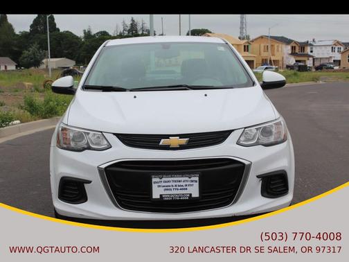 Summit White 2017 Chevrolet Sonic Premier