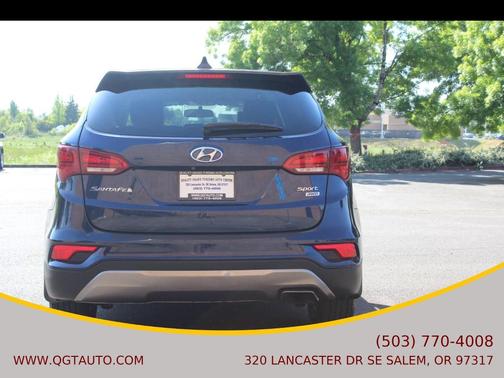 Nightfall Blue 2017 Hyundai Santa Fe Sport 2.4L