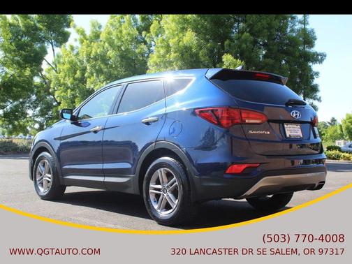 Nightfall Blue 2017 Hyundai Santa Fe Sport 2.4L