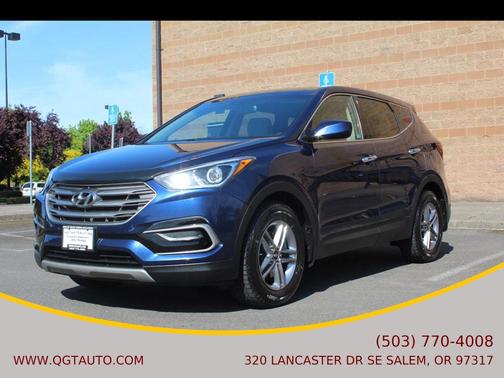 Nightfall Blue 2017 Hyundai Santa Fe Sport 2.4L
