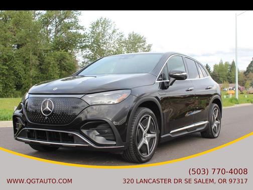 Black 2023 Mercedes-Benz EQE 350 4MATIC