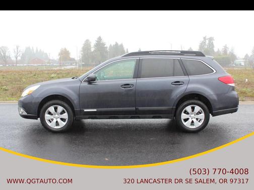 Graphite Gray Metallic 2010 Subaru Outback 2.5 i Premium