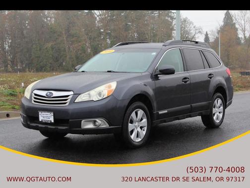 Graphite Gray Metallic 2010 Subaru Outback 2.5 i Premium