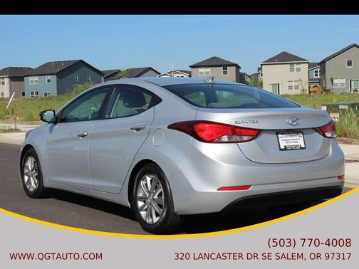 Shimmering Air Silver 2015 Hyundai ELANTRA SE