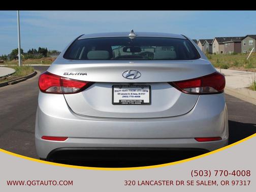 Shimmering Air Silver 2015 Hyundai ELANTRA SE