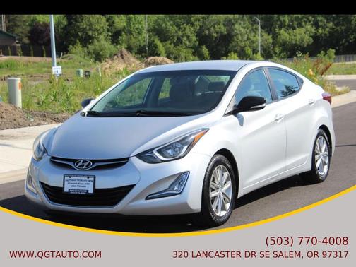 Shimmering Air Silver 2015 Hyundai ELANTRA SE