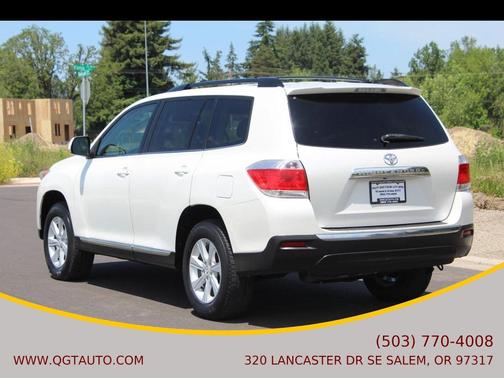 Blizzard Pearl 2011 Toyota Highlander SE