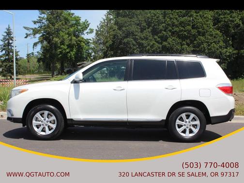 Blizzard Pearl 2011 Toyota Highlander SE