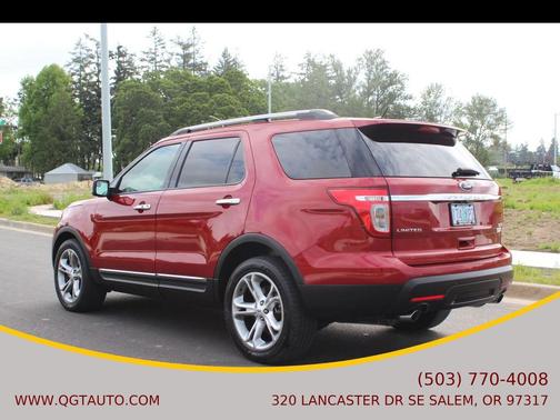 Ruby Red Metallic Tinted Clearcoat 2013 Ford Explorer Limited
