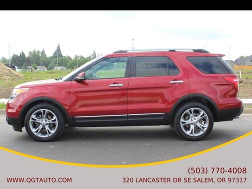Ruby Red Metallic Tinted Clearcoat 2013 Ford Explorer Limited