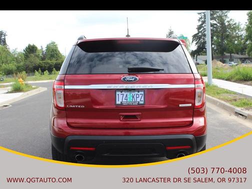 Ruby Red Metallic Tinted Clearcoat 2013 Ford Explorer Limited
