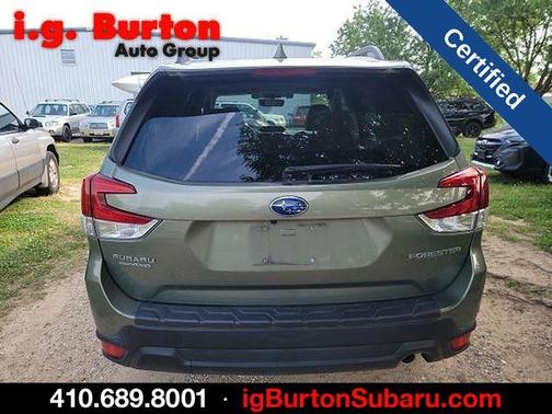 Jasper Green Metallic 2021 Subaru Forester Premium