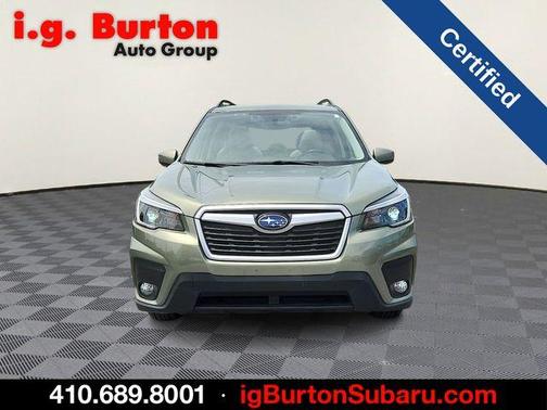 Jasper Green Metallic 2021 Subaru Forester Premium