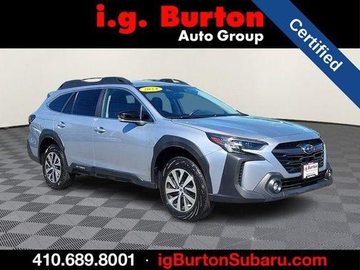 Ice Silver Metallic 2024 Subaru Outback Premium
