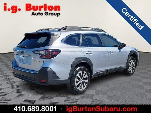 Ice Silver Metallic 2024 Subaru Outback Premium