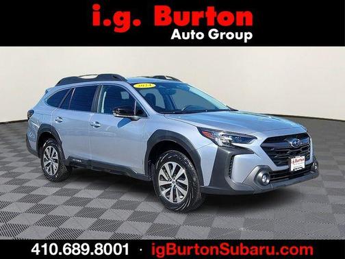 Ice Silver Metallic 2024 Subaru Outback Premium