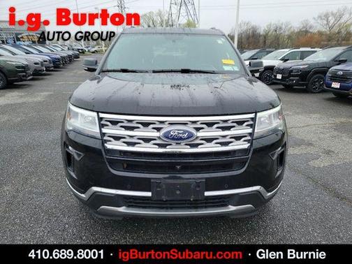 Black 2019 Ford Explorer Limited