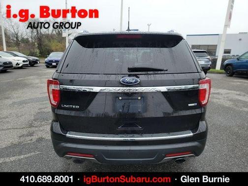 Black 2019 Ford Explorer Limited