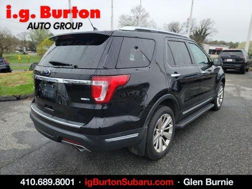 Black 2019 Ford Explorer Limited