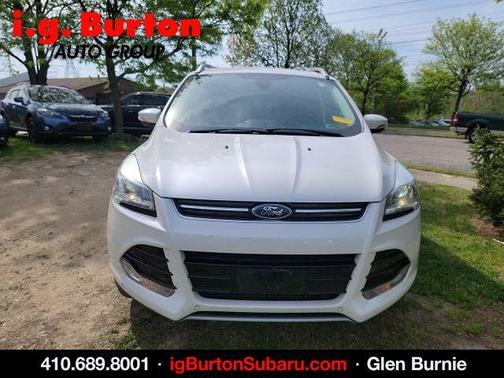 White Platinum Clearcoat Metallic 2015 Ford Escape Titanium