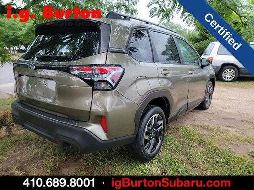 Autumn Green Metallic 2025 Subaru Forester Limited